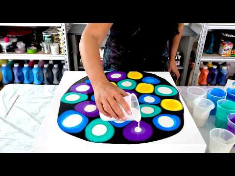 Видео: СРАБОТАЛО ЛИ ЭТО СМЕНА НАСЛОЕНИЙ? Перламутровые и металлизированные краски - Жидкое искусство