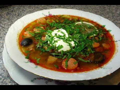 Видео: Солянка сборная мясная.