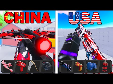Видео: Побеждайте с КОМПЛЕКТАМИ ВСЕХ СТРАН в Rivals! (ЧАСТЬ 3)