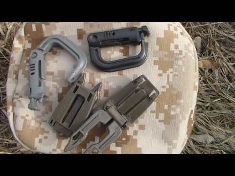 Видео: Карабинчики GRIMLOC и клипсы ANNEX CLIP