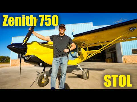 Видео: Zenith 750 STOL — экспериментальный самолет с посадочной полосой