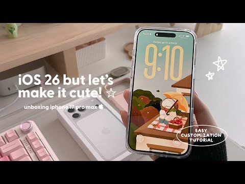 Видео: Распаковка iPhone 17 Pro Max Silver 512 ГБ  | Простое и милое руководство по настройке iOS 26 ☆