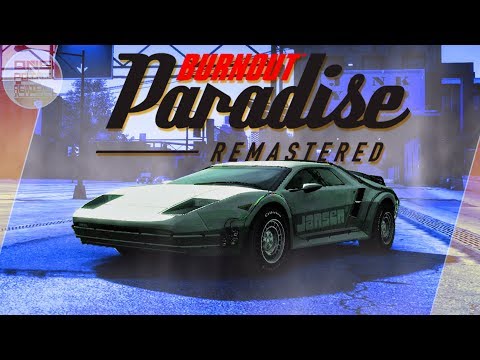 Видео: Burnout Paradise Remastered - ЛЕТАЮЩЕЕ АВТО ИЗ НАЗАД В БУДУЩЕЕ!