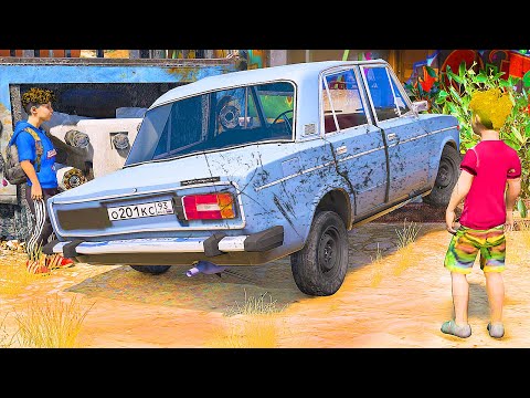 Видео: ОФФНИКИ НАШЛИ РАЗБИТЫЙ ВАЗ 2106 НА СВАЛКЕ - РЕАЛЬНАЯ ЖИЗНЬ ОФФНИКА GTA 5 ⚡ ГАРВИН