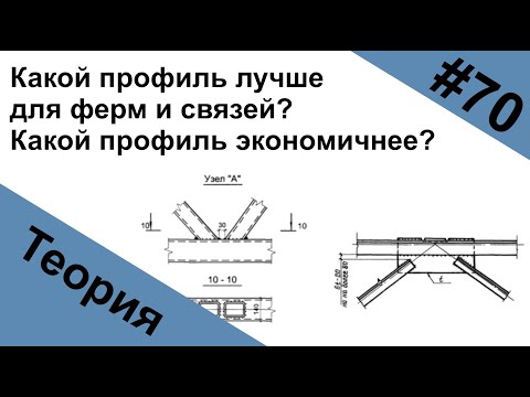 Видео: Какой профиль лучше для ферм и связей, уголок или труба?