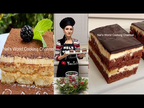 Видео: Ամենահամեղ 2 թխվածքները տոնական սեղանին- Շոկոլադե տորթ և Տիրամիսու - Шоколадный Торт - Торт Тирамису