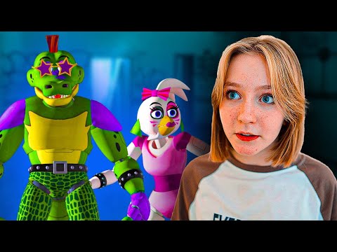 Видео: Глэмрок Чика и Монти СОЖРАЛИ нас!! ФНАФ 9 в реальной жизни! Крутые детки Cool Kids