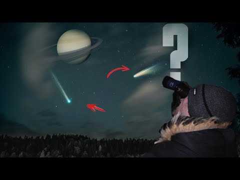 Видео: ЧТО ПРОИСХОДИТ сейчас на вечернем небе? | Снимаем кометы LEMMON и SWAN