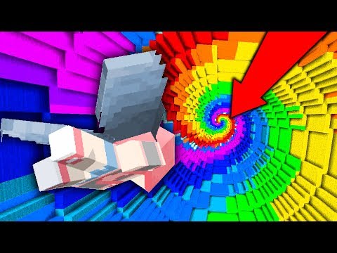 Видео: САМЫЙ ДЛИННЫЙ ТУННЕЛЬ ИЗ РАДУГИ! ДРОППЕР В МАЙНКРАФТ