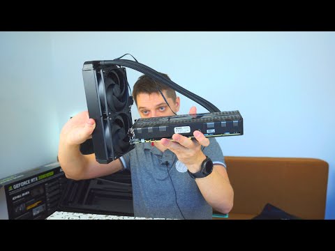 Видео: Чуть не ослеп от лучей. Заслали RTX2080super с насосом.