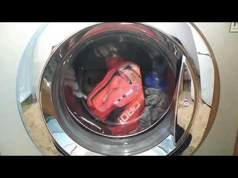 Видео: СТИРАЛЬНАЯ МАШИНА LG F1222NDR5: "Хлопок Быстро"30° 800об/мин|washing machine LG F1222NDR5"Cotton..."