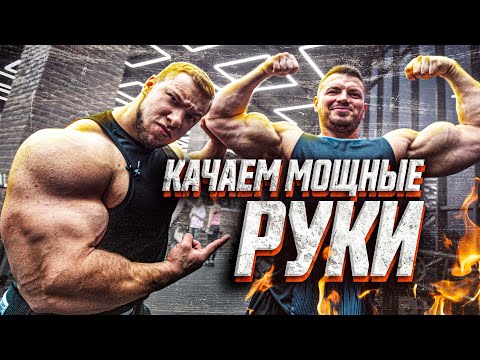 Видео: Большой бицепс и монструозный трицепс! План тренировок - лучшие упражнения!
