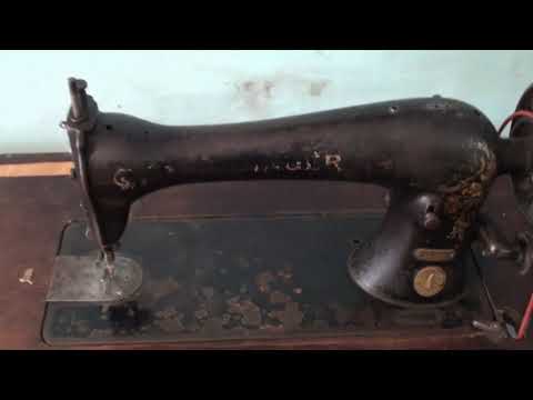 Видео: Еще один восстановленный Зингеръ