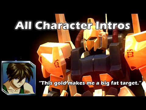 Видео: Dynasty Warriors Gundam — все вступления персонажей + уникальные цитаты из костюмов