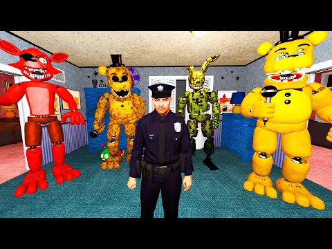 Видео: АНИМАТРОНИКИ ПУГАЮТ ОХРАННИКА FNAF 4 COOP ГАРРИС МОД ► Garry's Mod