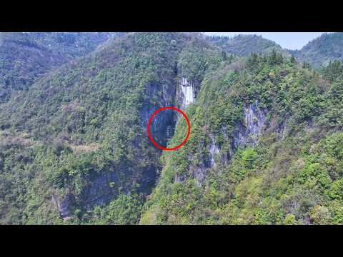 Видео: В Гуйчжоу обнаружено загадочное здание, построенное в пещере