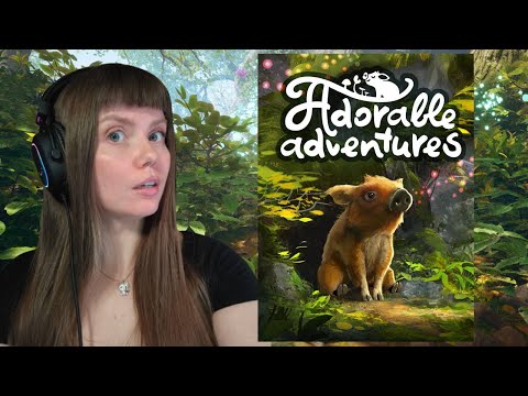 Видео: СПАСАЕМ КАБАНЕНКА! Смотрим демку Adorable Adventures