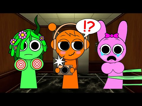 Видео: Орен и его девушка застряли в лифте🤭 | Wenda X Gray Incredibox Sprunki в Gmod