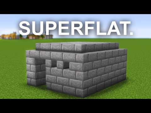 Видео: Я пытался пройти Minecraft Superflat
