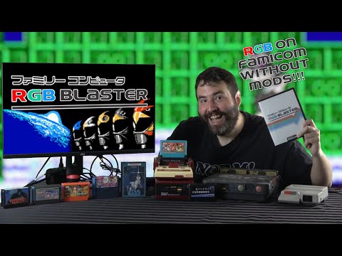 Видео: RGB Blaster — качество видео Plug & Play для Nintendo Famicom (NES) — Адам Коралик