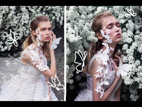 Видео: ● ФОТОСЕССИЯ С БУМАЖНЫМИ БАБОЧКАМИ И С ЗЕРКАЛОМ ●