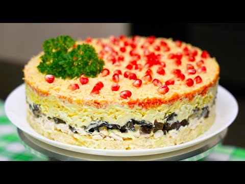 Видео: ОБАЛДЕННЫЙ Салат "ТАТЬЯНА" на Новогодний стол | Кулинарим с Таней