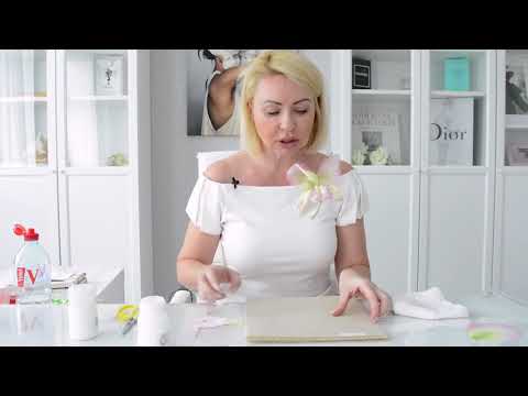 Видео: Мастер-класс Орхидея розовая