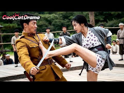 Видео: Финальная битва кунг-фу Китая и Японии! Пять мастеров спасают товарища! #Кунгфу#Антияпонский#Женщина