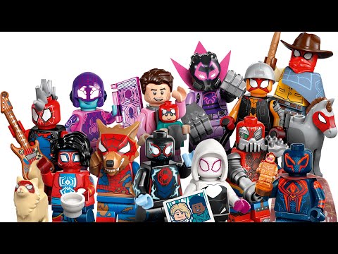 Видео: Распаковка LEGO® Minifigures: Spider-Man: Across the Spider-Verse 