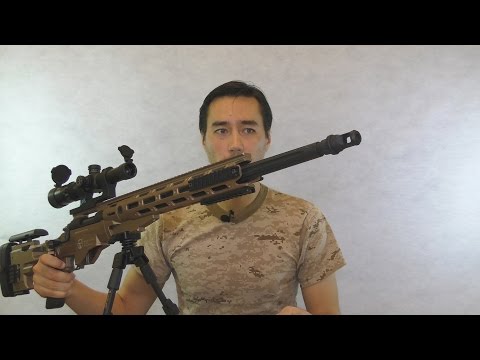 Видео: Обзор страйкбольной снайперской винтовки ARES MSR 700