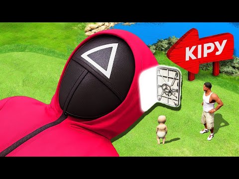 Видео: ФРАНКЛИН ИГРА КАЛЬМАРА ҚҰПИЯ ЕСІГІНЕ КІРДІ (GTA V)