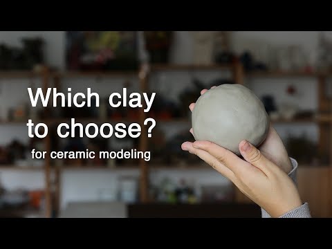 Видео: Какую глину выбрать для керамической скульптуры? #керамика #глина #керамика #искусство