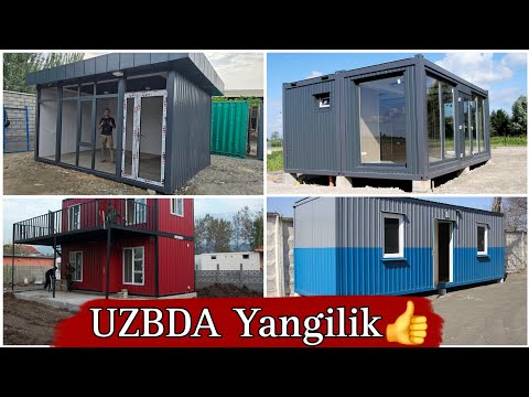 Видео: Yangilik😱👍 | +998939441020 +998936461020 Ko'chma Uylar Dokonlar Ofislar | КОНТЕЙНЕР УЙЛАР