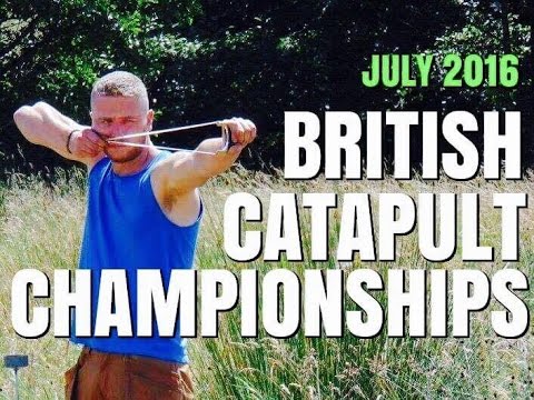 Видео: ЧЕМПИОНАТ ВЕЛИКОБРИТАНИИ ПО СТРЕЛЬБЕ ИЗ КАТАПУЛЬТЫ, БИРМИНГЕМ, ИЮЛЬ 2016, СТРЕЛЬБА ИЗ РОГАТКИ