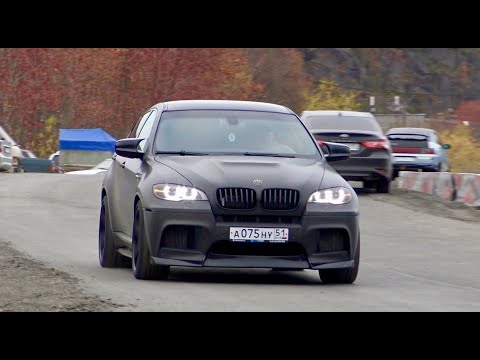 Видео: Как по идее должен ехать настоящий BMW.  X6M 724 hp.