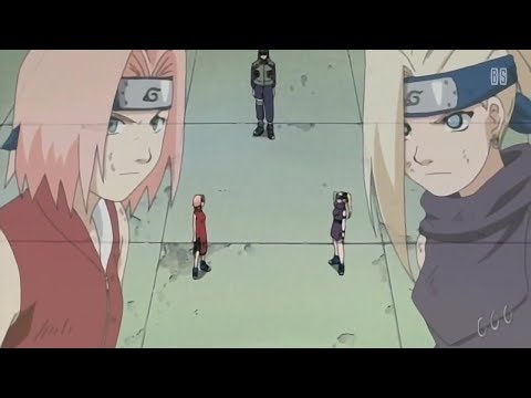 Видео: Сакура против Ино / Sakura vs Ino