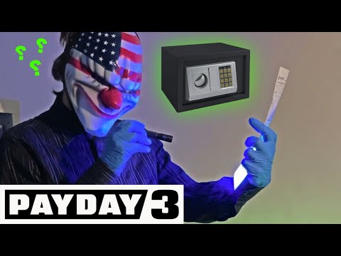 Видео: Обрах истински сейф от PAYDAY 3