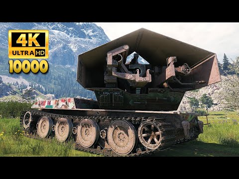 Видео: Waffenträger auf E 100: идеальная 10000 - World of Tanks