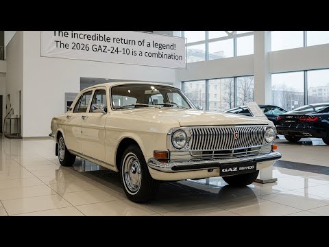 Видео: 🚗 Невероятное возвращение легенды! ГАЗ-24-10 2026 года — такое вы еще не видели! 😱🔥