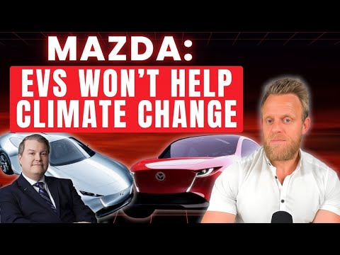Видео: Mazda заявляет, что электромобили — это обман. Гибриды и биотопливо — настоящее экологичное решение!