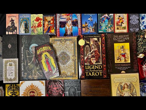 Видео: Самые дорогие колоды Таро в моей коллекции😱💴💵💶💰27 колод Таро.