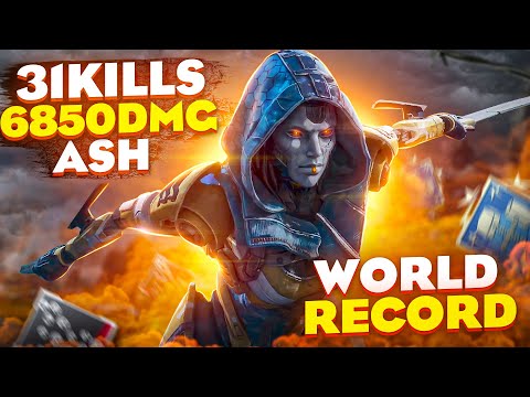 Видео: ЗР-134! 31 KILLS RECORD & 6850 DAMAGE ON ASH.EXE ! эш гайд апекс легенд apex legends реликвия