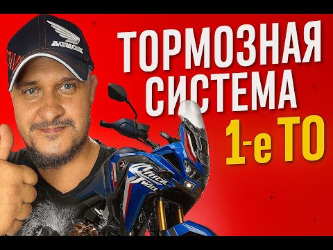 Видео: Тормоза в порядке! Первое ТО Africa Twin + Тюнинг в планах