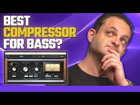 Видео: Лучший компрессор для баса | Обзор UAD DBX160