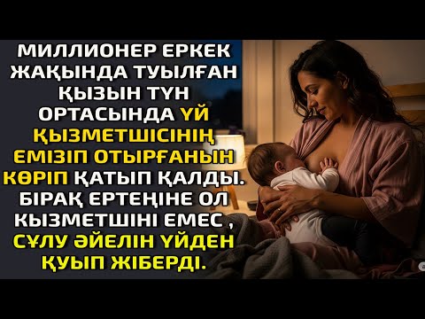 Видео: МИЛЛИОНЕР ЕРКЕК ЖАҚЫНДА ТУЫЛҒАН ҚЫЗЫН ТҮН ОРТАСЫНДА ҮЙ ҚЫЗМЕТШІСІНІҢ ЕМІЗІП ОТЫРҒАНЫН КӨРІП