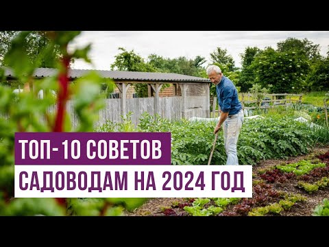 Видео: Топ-10 советов садоводам на 2024 год от Чарльза Даудинга