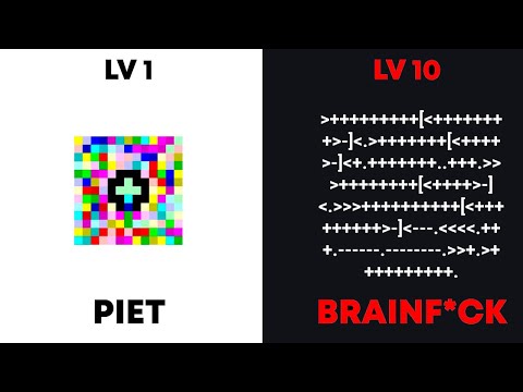 Видео: "Hello World” На 10 ПРОКЛЯТЫХ Языках, Которые Вы Не Забудете