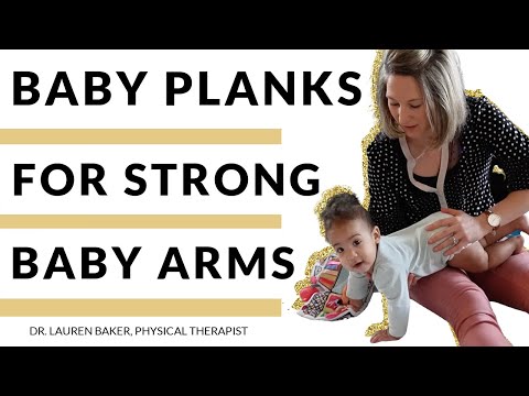 Видео: Как укрепить руки младенца с помощью детской планки