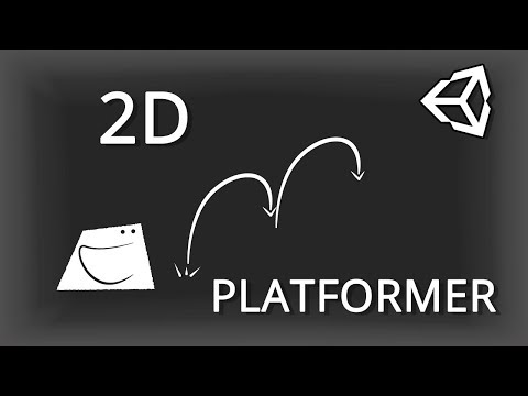 Видео: 2D прыжок / двойной прыжок для платформера - Unity легко