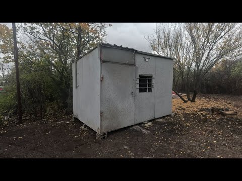 Видео: На что поставить бытовку на дачном участке ?